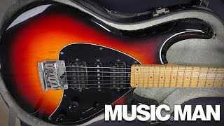 Restring and Setup, Very Early Music Man Silhouette!
