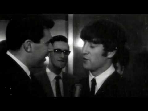'Eric' Lennon introduces himself to the press after The Beatles' first US concert. #8DaysDVD