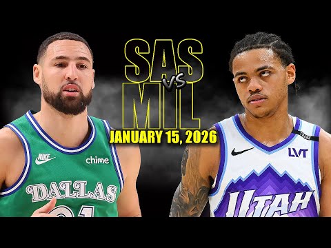 Dallas Mavericks vs Utah Jazz Full Game Highlights - January 15, 2026 | NBA Season