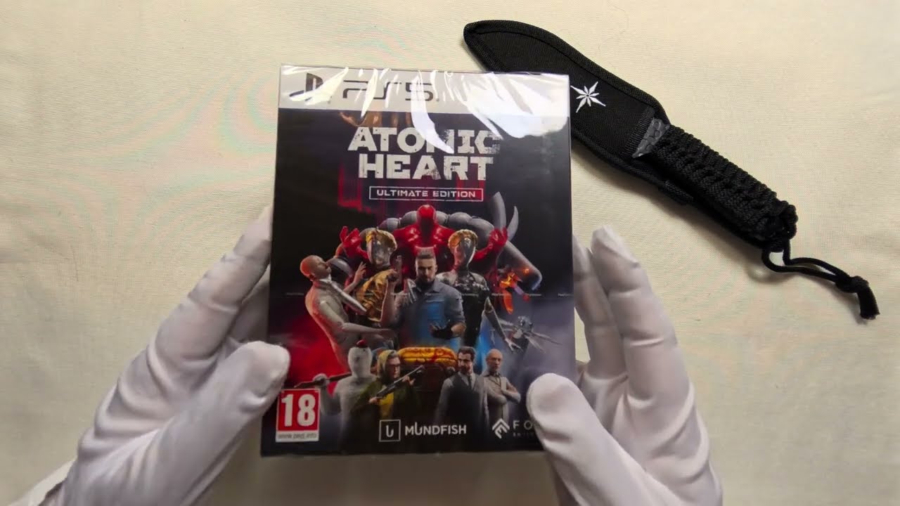 Atomic Heart Ultimate Edition Unboxing ASMR (No Talking) | PS5 