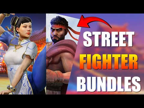 Street Fighter SKINS | IN-GAME Showcase R6