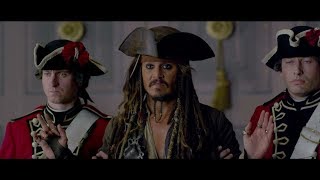 Captain Jack Sparrow Escape from British King (London)- PotC: on Stranger Tides 1080 HD