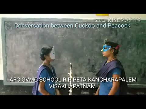 Conversation between Cuckoo and Peacock 6th class