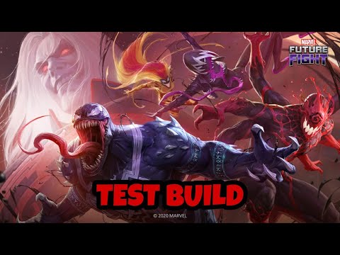 CHECKING OUT THE MARVEL FUTURE FIGHT V650 SYMBIOTE UPDATE TEST BUILD