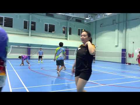 Solid Badminton Club Dubai | Jerico/Janssen vs Mac/Michael