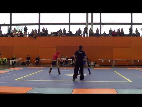 Ali Shafa Alami vs. Lucien Rüegg - 1/2 Final Sanda -63kg - 1st swisswushu qualifier 2018