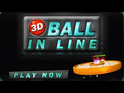 3D BALL IN LINE Video