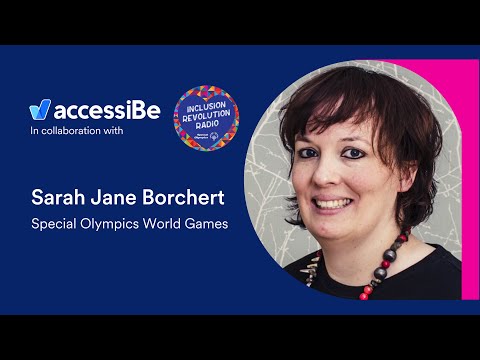 Sarah Jane Borchert | accessiBe & Special Olympics