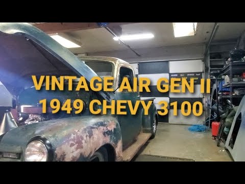 Vintage Air Heater Install 3100 Chevy 1949