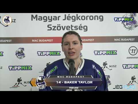 Értékelő | MAC Budapest - Silesian Metropolis Katowice | EWHL | 2022.01.15. | Baker Taylor