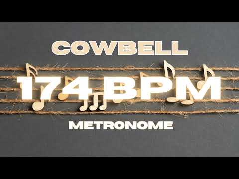 174 BPM - Cowbell Metronome