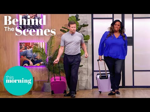 Alison and Dermot Master the Apprentice Suitcase Walk! | This Morning's Behind The Scenes