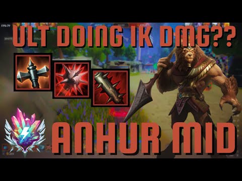ULT DOING 1k DMG?? - Anhur Mid Smite 2 Gameplay