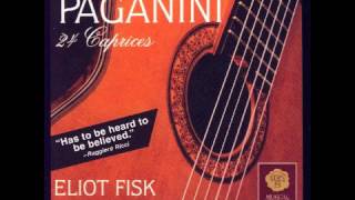 Paganini 24 caprices guitar - Eliot Fisk (full album)