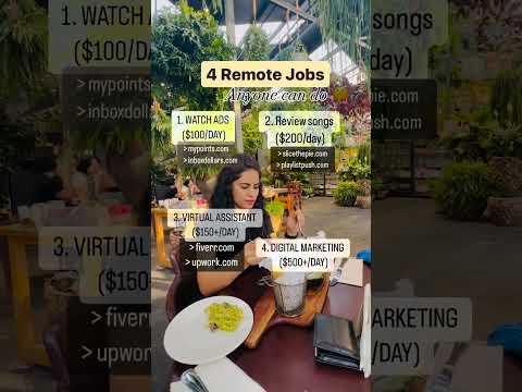 Ezee remote jobs for you! #ai #Freelancing #earnmoney #EzeeMoney #money #moneymindset