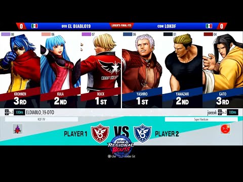 El Diablo19 (RO/KU/KR) vs. LoKOF (YAS/YAM/GA) Loser Finals - SNK REGIONAL BOUTS | North America