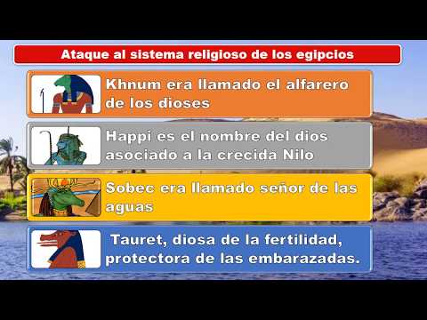 Primera plaga. Los ríos convertidos en sangre.