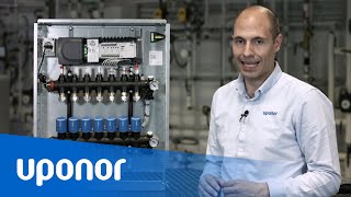 Cajas de colectores premontadas Uponor Comfort Port