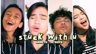 Download lagu STUCK WITH YOU (ARIANA GRANDE & JUSTIN BIEBER) COVERED BY ANNETH X TNT BOYS mp3