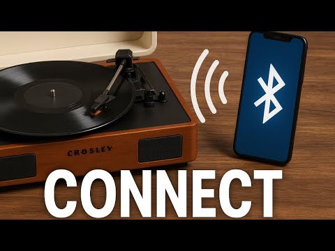 How To Connect Crosley Record Player To Bluetooth