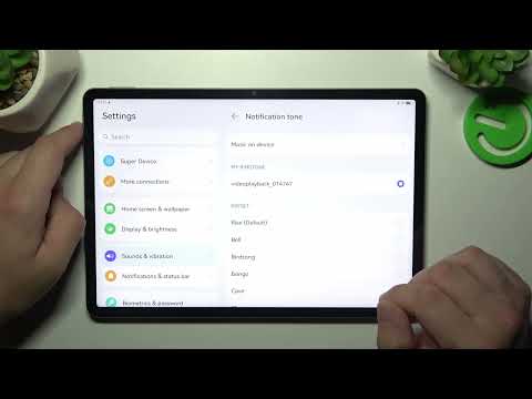 How to Set Custom Notification Sound on Huawei MatePad 11.5?