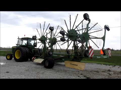 Krone Swardro 1250 rotary hay rake for sale | sold at auction May 13, 2015
