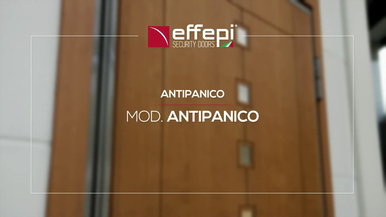 ANTIPANICO: SECURITY FOR PUBLIC SPACES - Effepi Security Doors - Armored Doors M