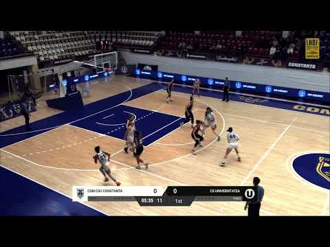 LNBF Getica 95 2023-2024: CSM CSU Constanța - Universitatea Cluj-Napoca