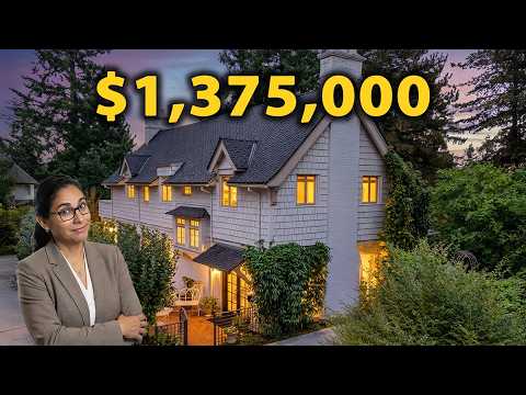 $1,375,000 Historic Tudor Home With Downtown Portland Views | Portland Heights Luxury Home Tour 2026