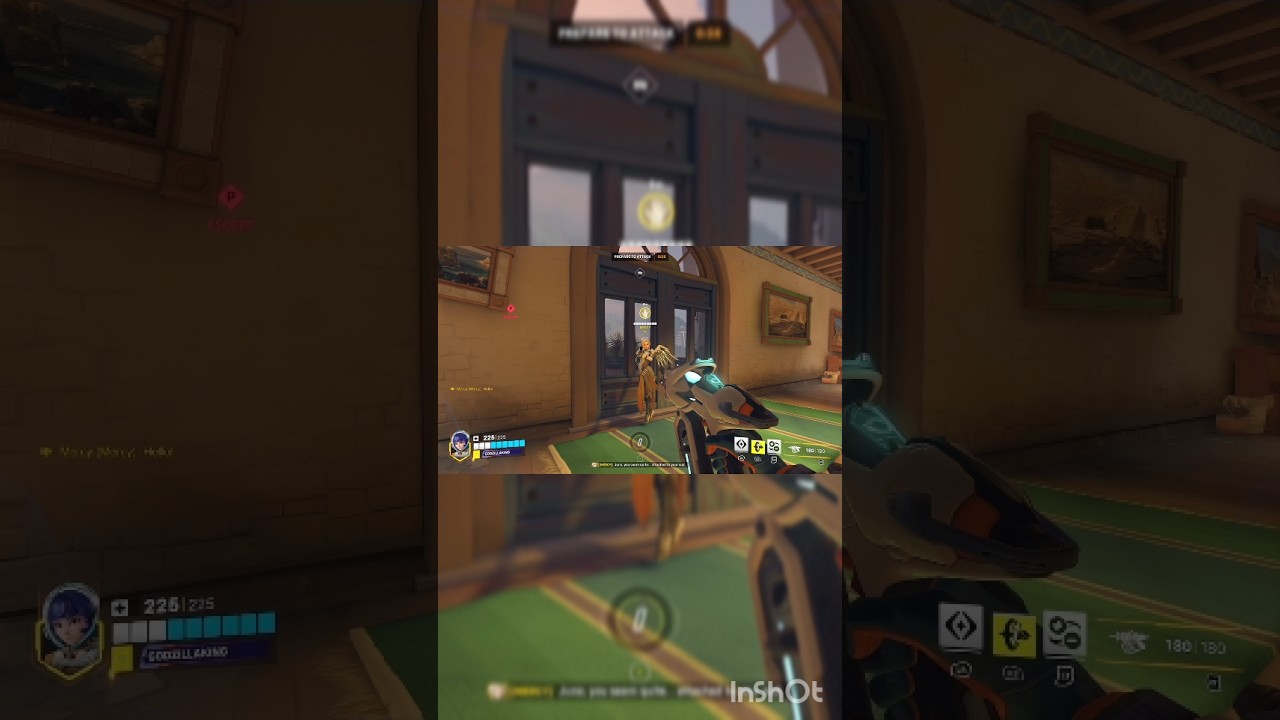 Mercy and Juno Interaction #mercy #juno #ow2