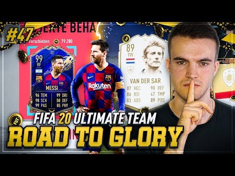TOTY MESSI PURCHASED & next ICON! #47 🔥💰 FIFA 20 ROAD TO GLORY [GERMAN]