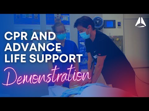 Advanced Life Support CPR Demonstration (2022 UPDATE)
