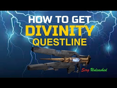 How to Get the "Divinity" Divine Fragment Exotic Quest - Destiny 2 Shadowkeep