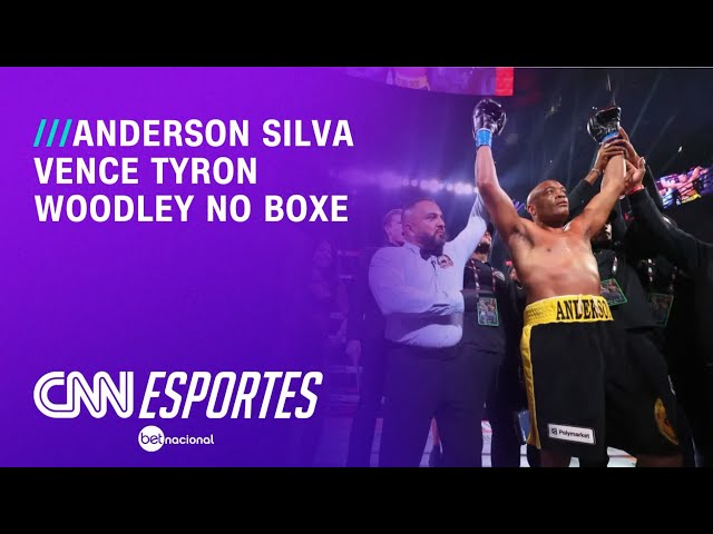Anderson Silva vence ex-campeão do UFC por nocaute técnico no boxe | AGORA CNN