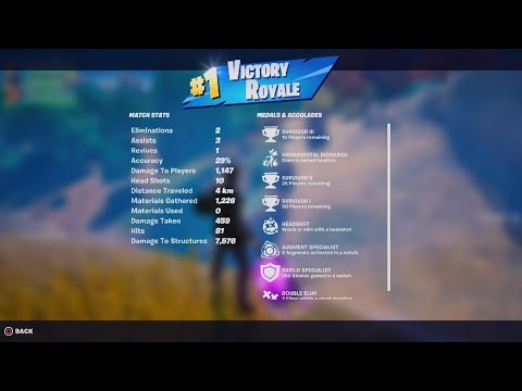 Fortnite Chapter 4 Season 1 - Trios 23rd Victory Crown