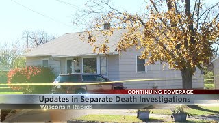 Wisconsin Rapids Police say one death was a homicide ; the other was a suicide