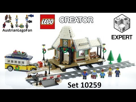 Vidéo LEGO Creator 10259 : Le village d'hiver