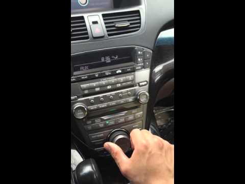 YouTube video about: How to set clock on 2008 acura mdx?