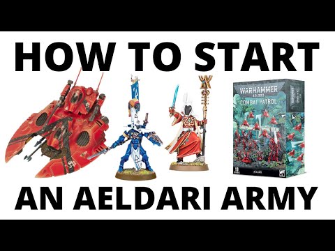 How to Start an Aeldari Army in Warhammer 40K 10th Edition - Craftworld Eldar Beginner Guide