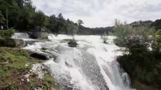 preview picture of video 'Rhine Falls (Waterfall), Switzerland'