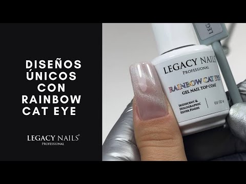Crea diseños únicos con Rainbow Cat Eye de Legacy Nails