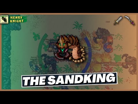 TIBIA BOSSES #21 HOW TO DO BOSS THE SANDKING (CULTS OF TIBIA)