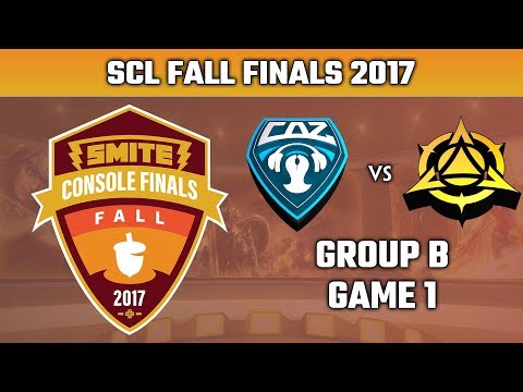 SMITE Console League Fall Finals - Group B: CAZ Esports vs. Myth Gaming (Game 1)