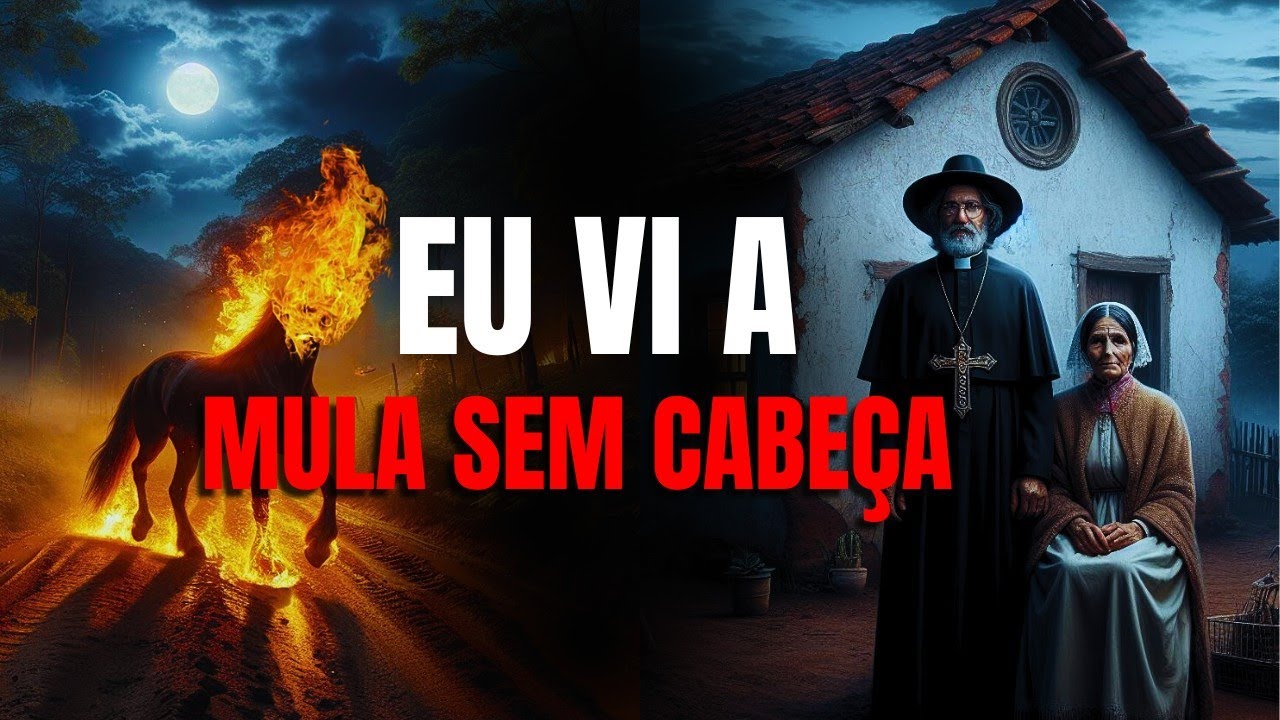 Histórias de Quaresma - Ela viu a Mula sem Cabeça. Relatos de Quaresma.