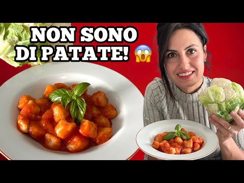 Gnocchi di Cavolfiore SENZA UOVA e SENZA GLUTINE 🥦Ricetta Facile, Leggera e Morbidissima!