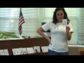 Volunteer Carly Teaching Rhythm
