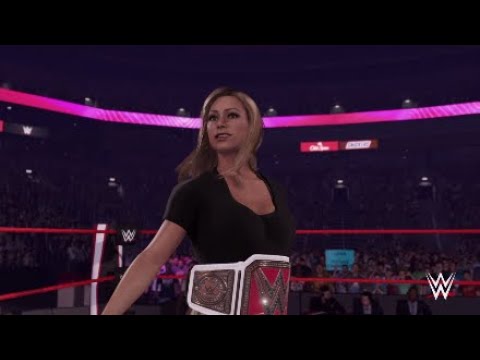 WWE 2K22 - Becky Lynch and Stacy Keibler VS Lana and Bianca BelAir with Naomi