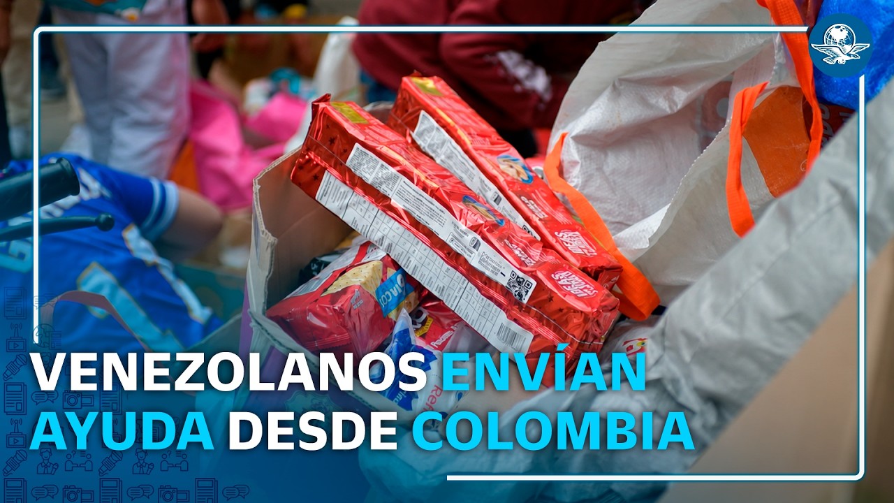 Venezolanos en Colombia se unen para ayudar a las víctimas del terremoto