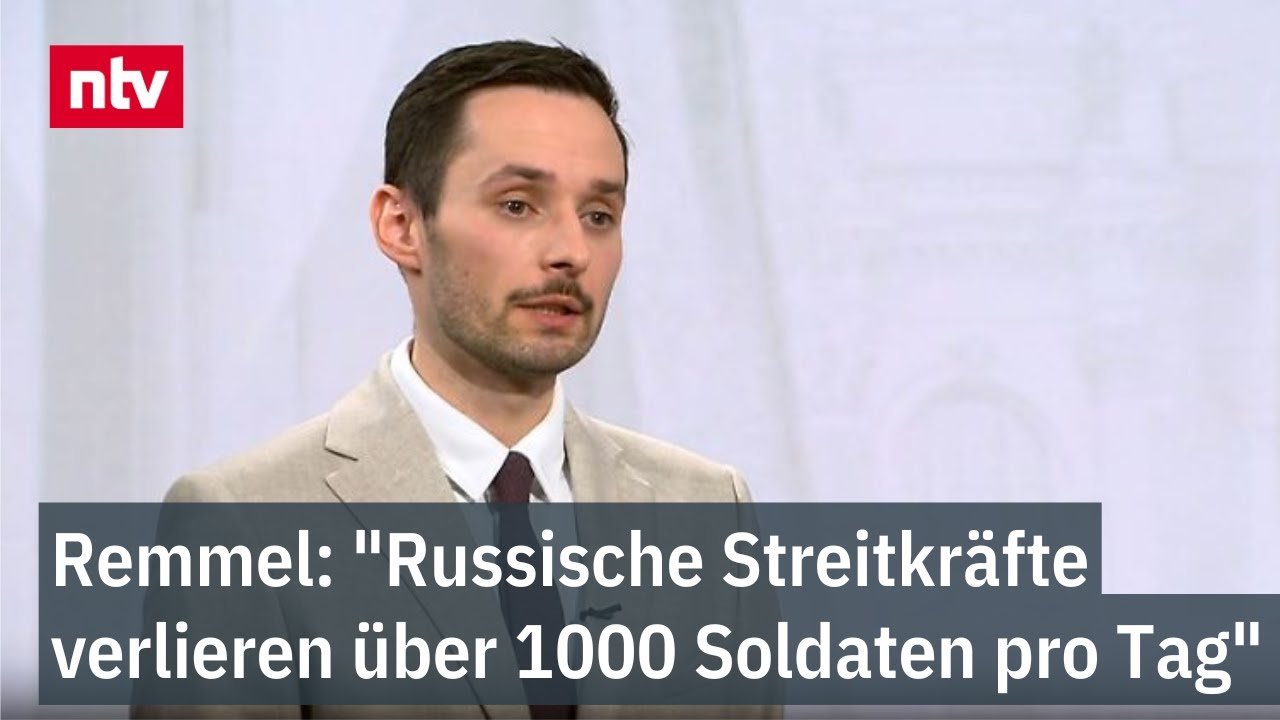 "Russische Streitkräfte verlieren über 1000 Soldaten pro Tag" - Militär-Strategieexperte Remmel