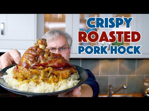 🏆 Roast PORK HOCK With CRISPY Skin Schweinshaxe Recipe